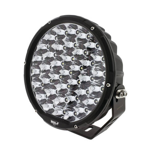 Hulk Round LED Off-Road Vehicle Driving Light 9inch Black Bezel