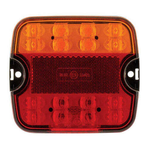 Hulk LED Stop/Tail/Indicator/License Plate Lamp w/ 500mm Lead Black