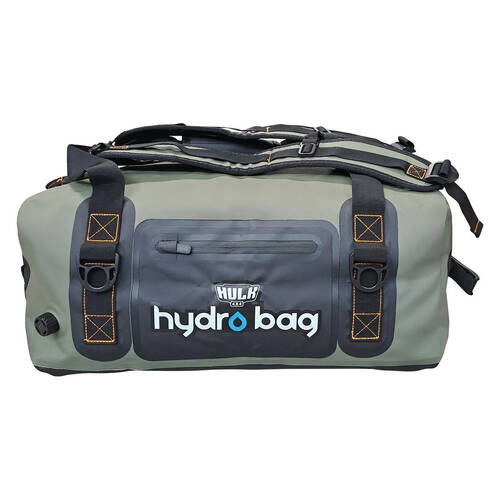 Hulk Hydro Bag Waterproof Duffel with Shoulder Straps 60L Green