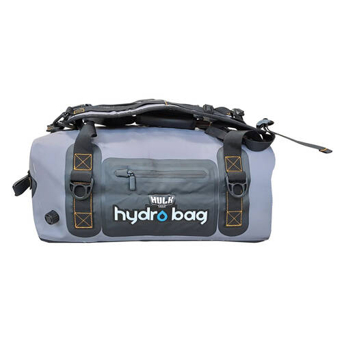 Hulk Hydro Bag Waterproof Duffel with Shoulder Straps 40L Grey