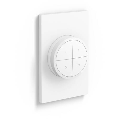 Philips Hue Tap Remote Control Dial Switch Wall/Magnetic Surface Mount White