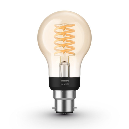 Philips Hue White Ambiance Light Bulb Filament A60 B22 w/ Bluetooth