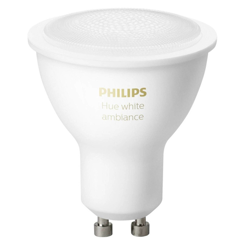 Philips Hue White Ambiance Light Bulb 5.7W GU10 v2 w/ Bluetooth