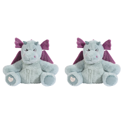 2PK Splosh Toasty Hugs Duke Dragon Soft Plush 35cm Toy Baby 0+