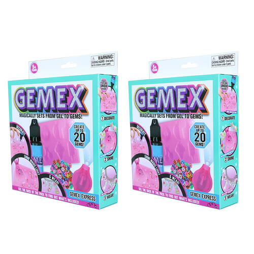 2PK Gemex Express Decorate/Shine Magic Light & Wear