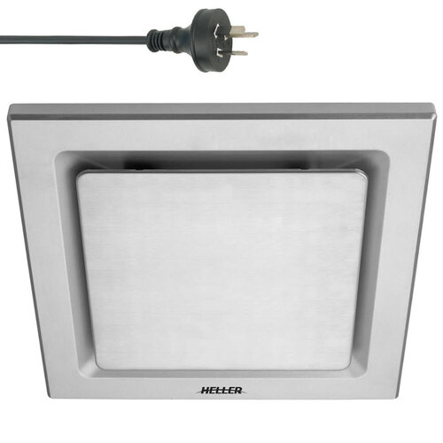 Heller 250mm Ventilating Ducted Exhaust Fan Silver
