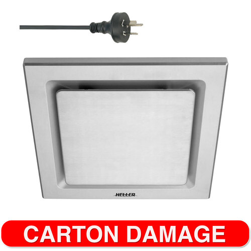 Heller 250mm Ventilating Ducted Exhaust Fan Silver
