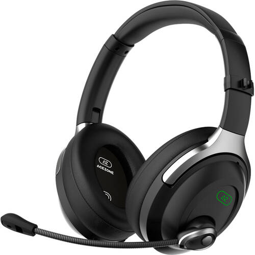 AceZone A-Spire Wireless Hybrid ANC Gaming Headset for Cross-Platform Gaming