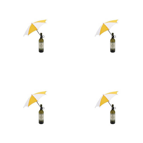 4PK Winex Wine Bottle Shade/Champagne Light Cover - Yellow