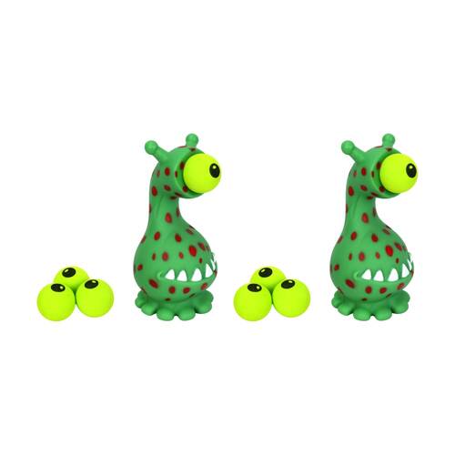 2PK  Hog Wild Alien Popper Soft Foam Ball Shooter Indoor/Outdoor Fun Toy