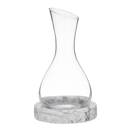 Davis & Waddell Nuvolo Marble Decanter 30cm/1L - Clear