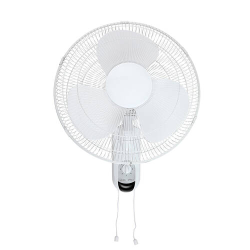 Heller 40cm Wall Fan w/Pull Cord