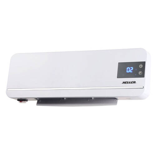 Heller 2000W Ceramic Wall Heater w/LED Display - White