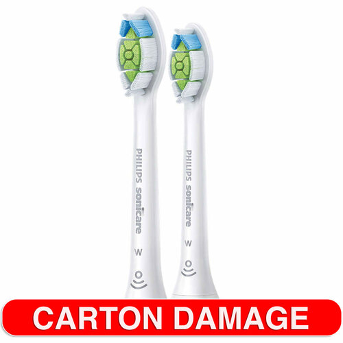 2PK Philips HX6062-67 Standard Replacement Heads for Electric Toothbrush