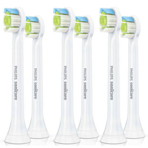 6pc Sonicare Compact Replacement Toothbrush Heads