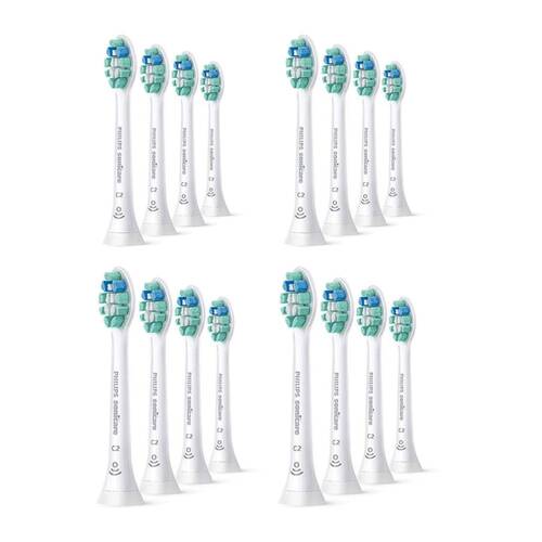 2PK 8pc Philips C2 Optimal Plaque Defence Electric Toothbrush Replacement Heads