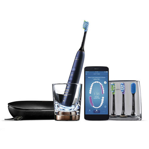 Sonicare DiamondClean Smart 9700 Lunar Blue w/ App - Black