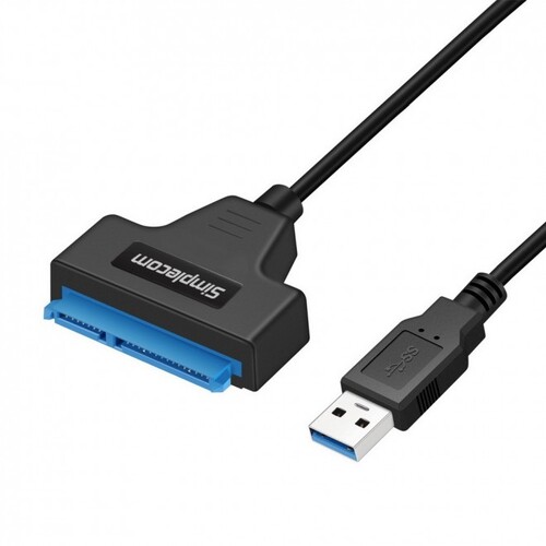 Simplecom SA128 USB 3.0 to SATA Adapter Cable Connector For 2.5" SSD/HDD