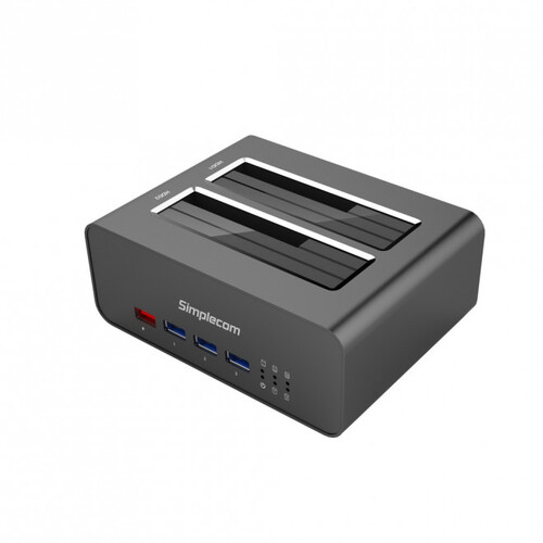 Simplecom SD352 USB 3.0 to Dual SATA Aluminium Docking Station