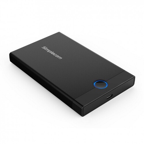 Simplecom SE229 Gen 2 Enclosure For 2.5" SATA SSD to USB-C HDD