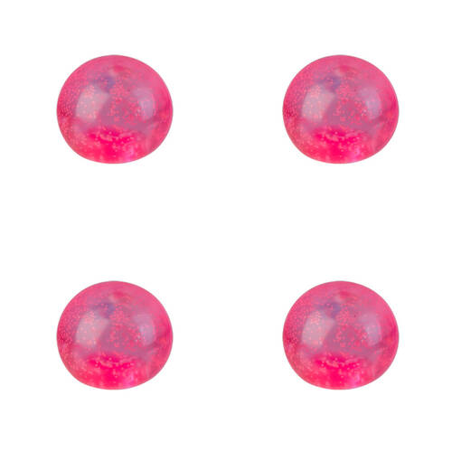 4PK Smooshos Super Squeeze Gid Ball Soft Compact Multi-Coloured Squishy Toy Assorted