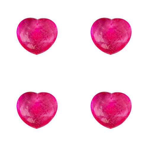 4PK Smooshos Super Squeeze Gid Heart Soft Compact Multi-Coloured Squishy Toy Assorted