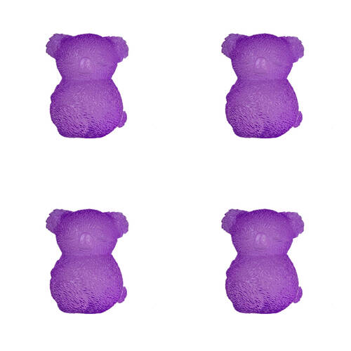 4PK Smooshos Super Squeeze Koala Soft Compact Multi-Coloured Squishy Toy Assorted