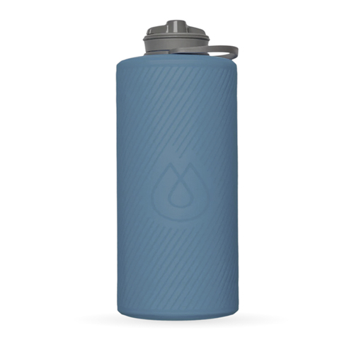Hydrapak Flux Flexible Water Bottle Tahoe Blue 1L