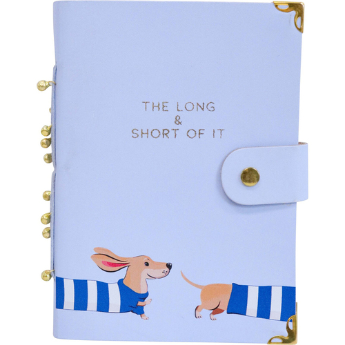 LVD Leather Note Book Short Of It Stylish Hard Cover Journal/Diary