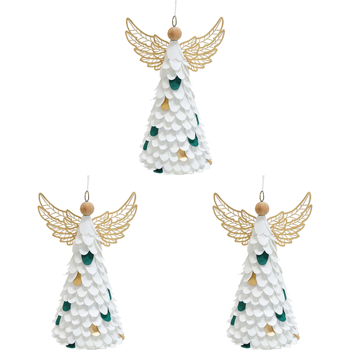 3PK LVD Angel Biscotti Decorative Sculpture Home/Lounge Decor