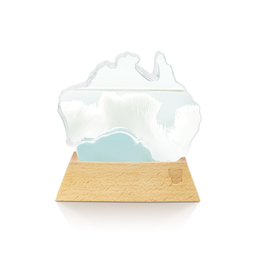 The Australian Collection Australia Themed Weather Station w/Wood Base