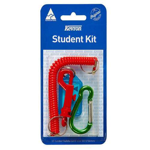 4pc Kevron Card Holder Student Kit - Assorted Colour