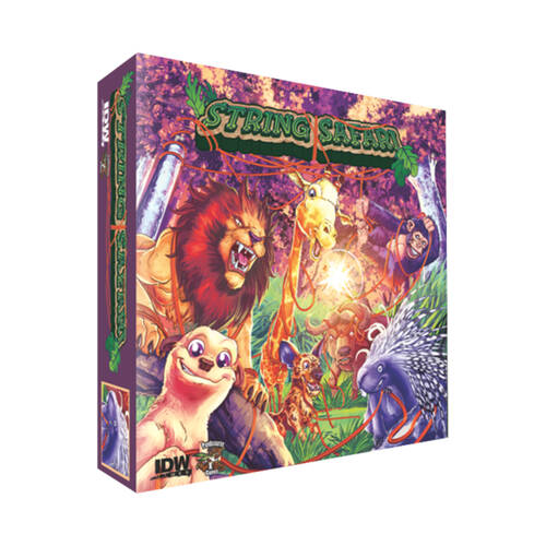 String Safari Tabletop Board Game Kids/Family Play Night 6y+