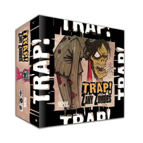 Trap! Zany Zombies Tabletop Card Game Family Play Night 15y+