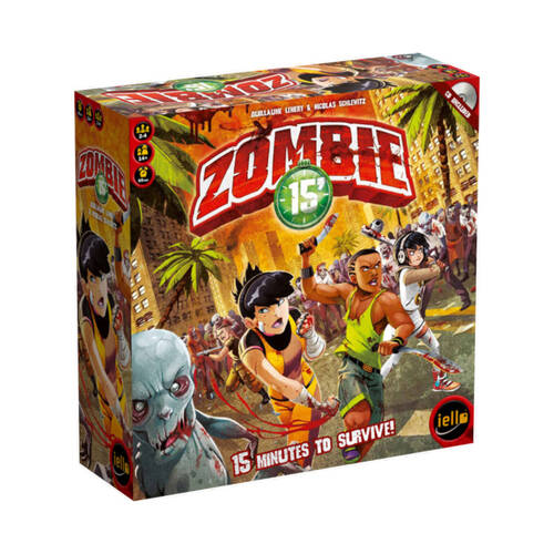 Zombie 15 Tabletop Board Game Teens/Family Play Night 14y+