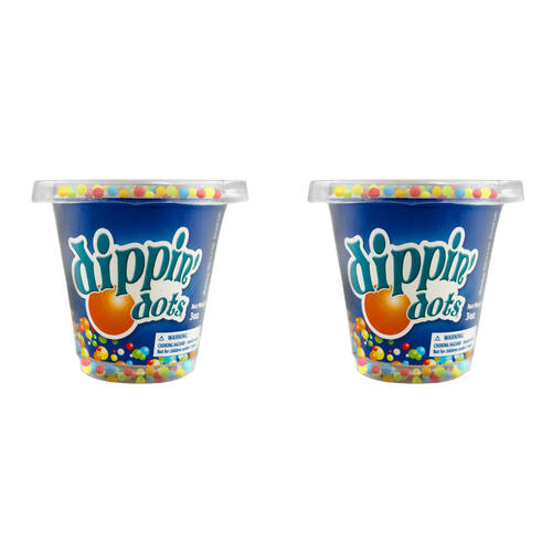 2PK Incredible Group Dippin Dots Squishi Toy 5.5x5.5cm - Assorted 6y+