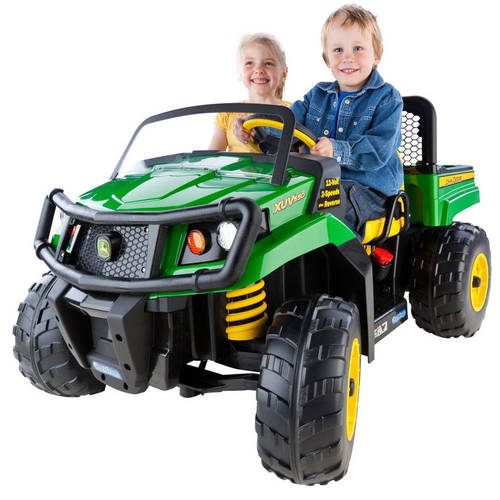  John Deere Gator XUV 550 Electric Battery Ride On Toy Car Tractor Kids Children