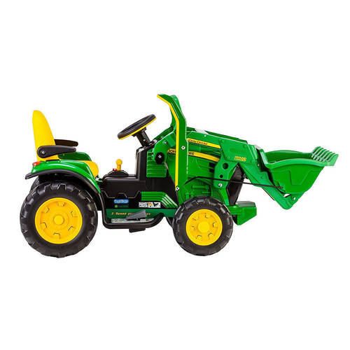 John Deere Electric Ride On Loader Tractor Toy