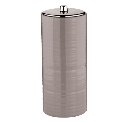 Butlers Hush Toilet Roll Canister Mushroom 15x15x37cm