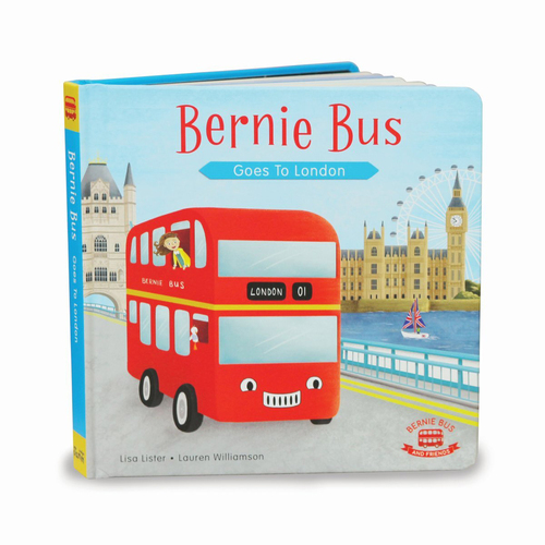 Indigo Jamm Hardcovered Short Story Book Bernie Bus Goes To London 12m+