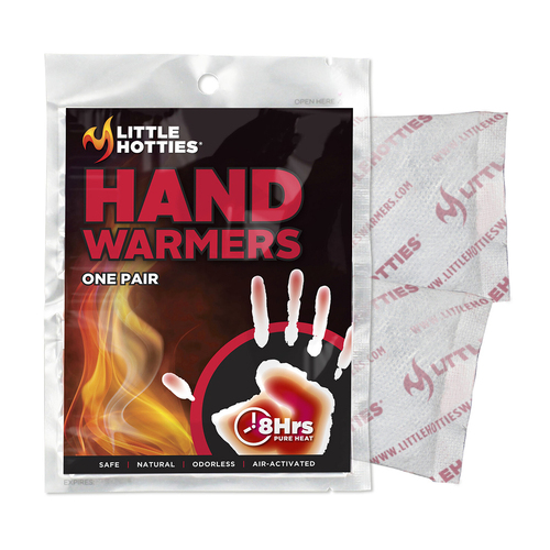 10 Pairs Little Hotties Hand Warmers 8hrs Pure Heat Air-Activated