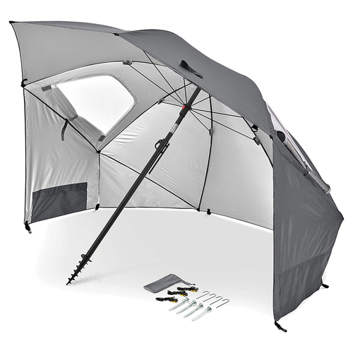 Sport-Brella 244cm Premiere Umbrella UPF 50+ Protection - Grey