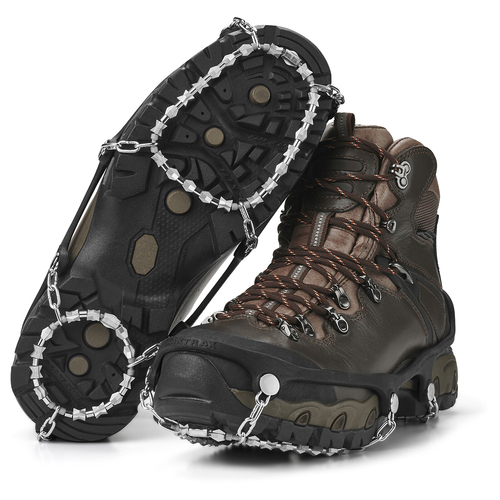 Yak Trax Steel Diamond Grip Traction Footwear Device For Winter Shoe Med