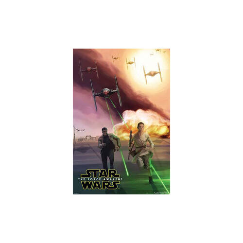 Star Wars The Force Awakens Episode VII Run! Poster 91.5x61cm