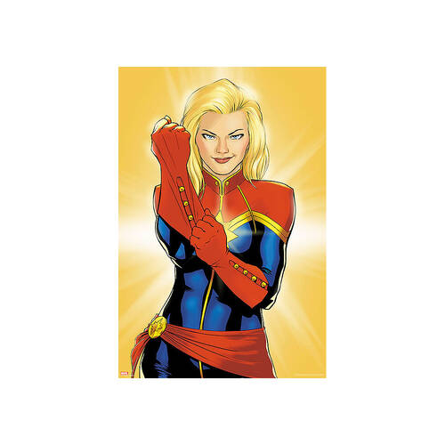  Marvel Comics Avengers Captain Marvel Poster 91.5x61cm