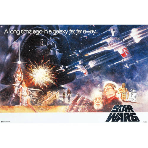 Star Wars Classic A New Hope Landscape Poster 91.5x61cm