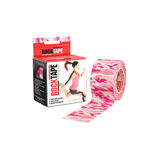 Rocktape Standard Adhesive Training Support Tape - Pink
