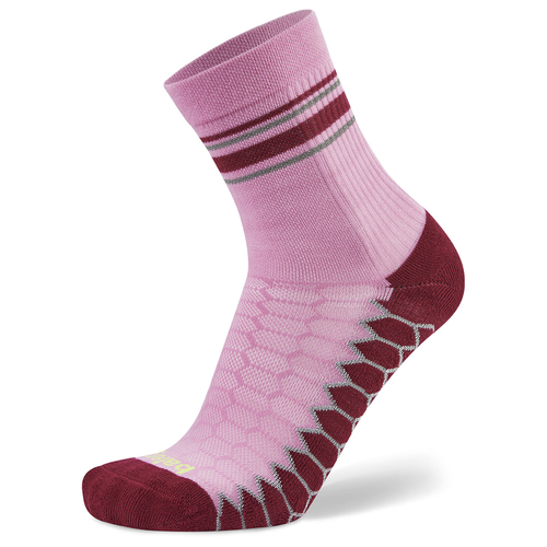 Balega Silver Mini Crew Athletic Socks W8.5-10.5/M7-9 Medium - Candyfloss