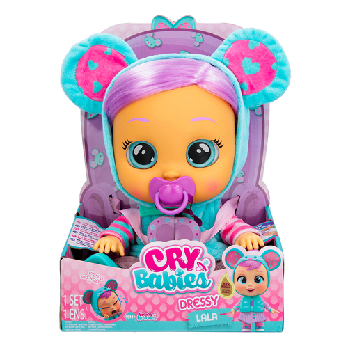 Cry Babies 30cm Dressy Lala Kids//Children Play Doll Toy 18m+