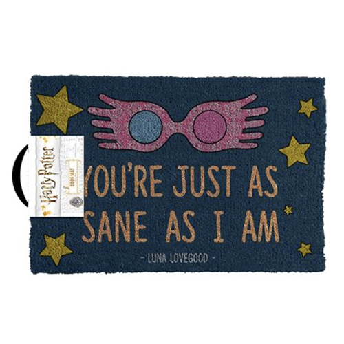 Harry Potter You're Just As Sane As I Am Doormat 40 x 60cm